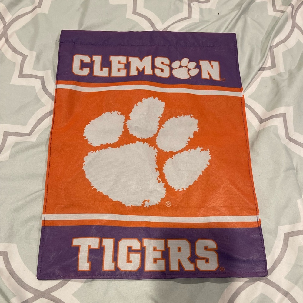 Clemson Tigers Lawn Flag